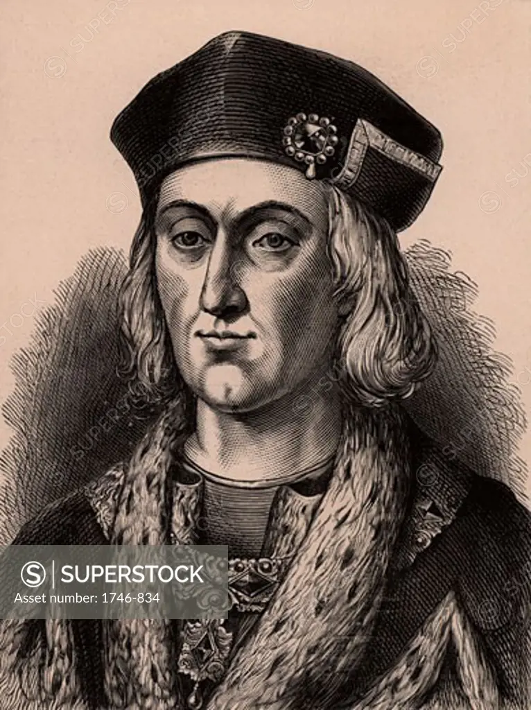 Henry VII (1457-1509), King of England, c1900, Wood engraving