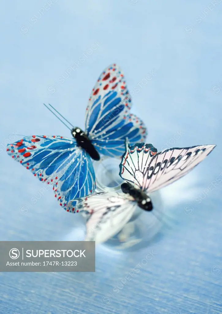 Fake butterflies