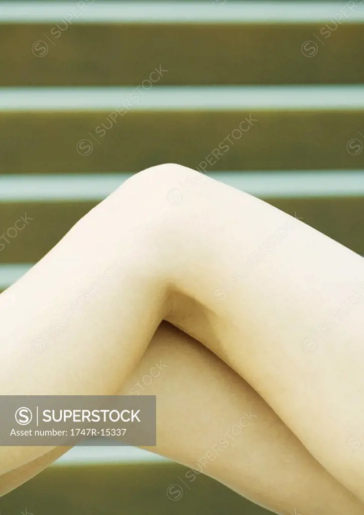Woman´s bare legs, close-up