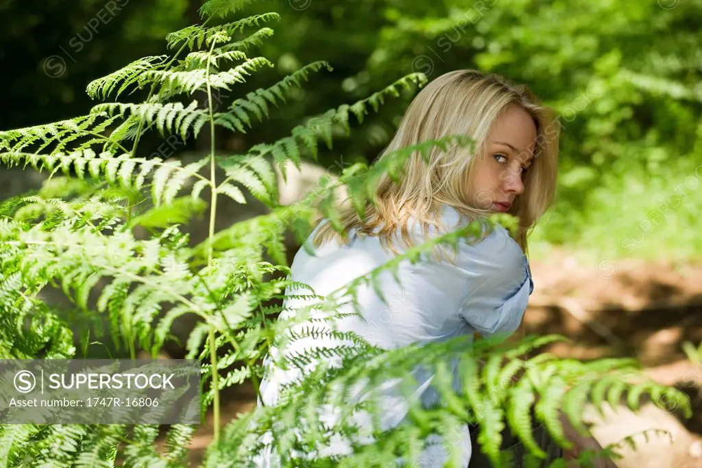 Young woman in nature