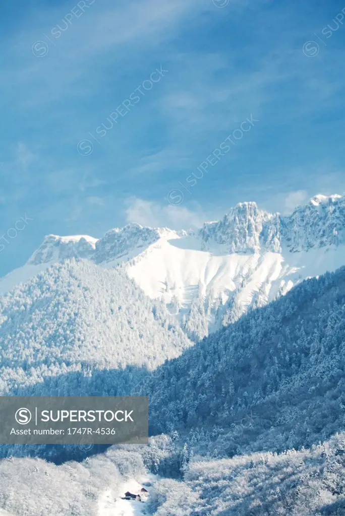 Switzerland, mountainous landscape