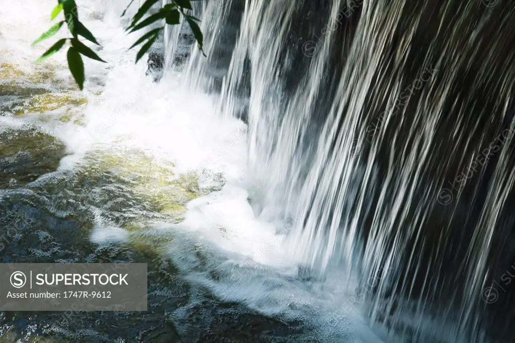 Waterfall, close-up