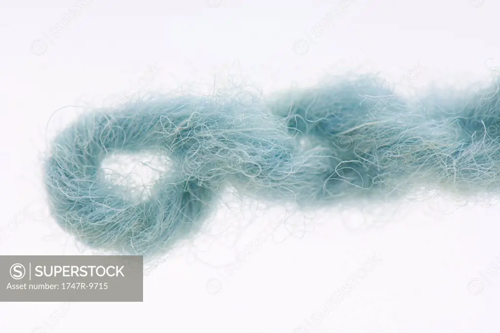 Wool yarn, close-up