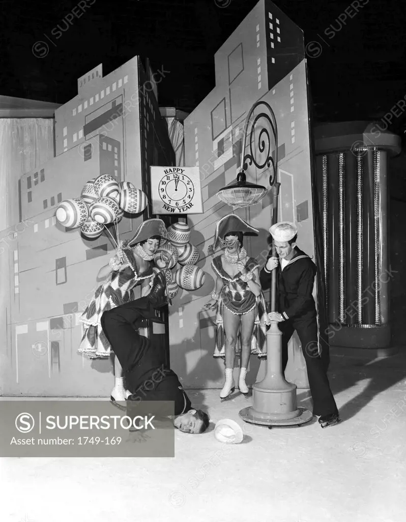 Shipstad & Johnson Ice Follies Series shot between 1955 and 1963 at the Philadelphia Arena, Market St. & Philadelphia Convention Center, Philadelphia, Pennsylvania, USA