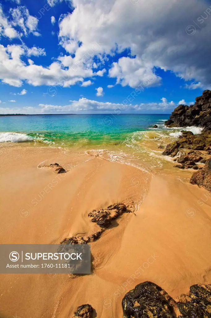 HHawaii, Maui, Makena State Park, Oneloa or Big Beach.