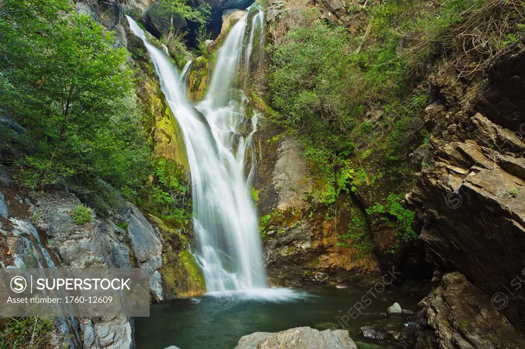 California, Big Sur, Salmon Creek Falls