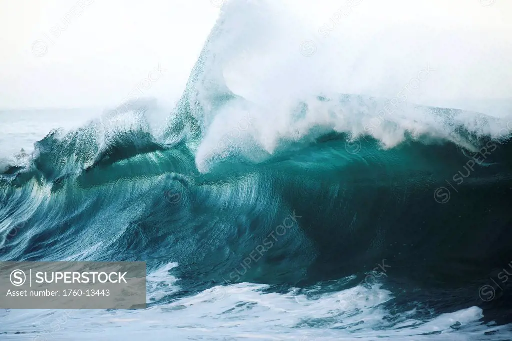 Hawaii, Large wave in Hawaii.