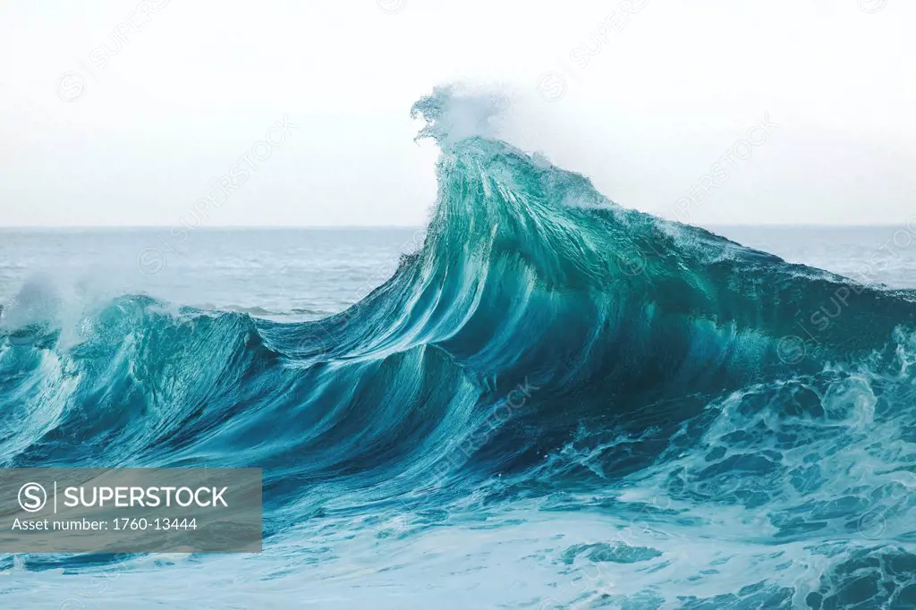 Hawaii, Wave breaking in Hawaii.