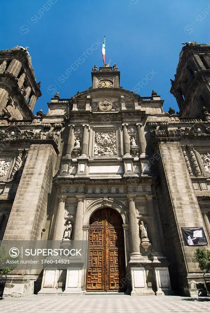 Mexico, Mexico City, Metropolitan Cathedral Catedral Metropolitana de la Asunción de María.