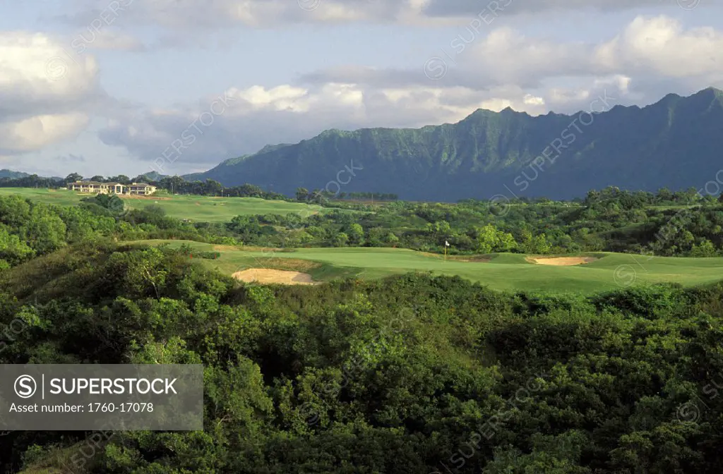 Hawaii, Kauai, Princeville Resort, Prince Golf Course, 7th Hole, Princeville