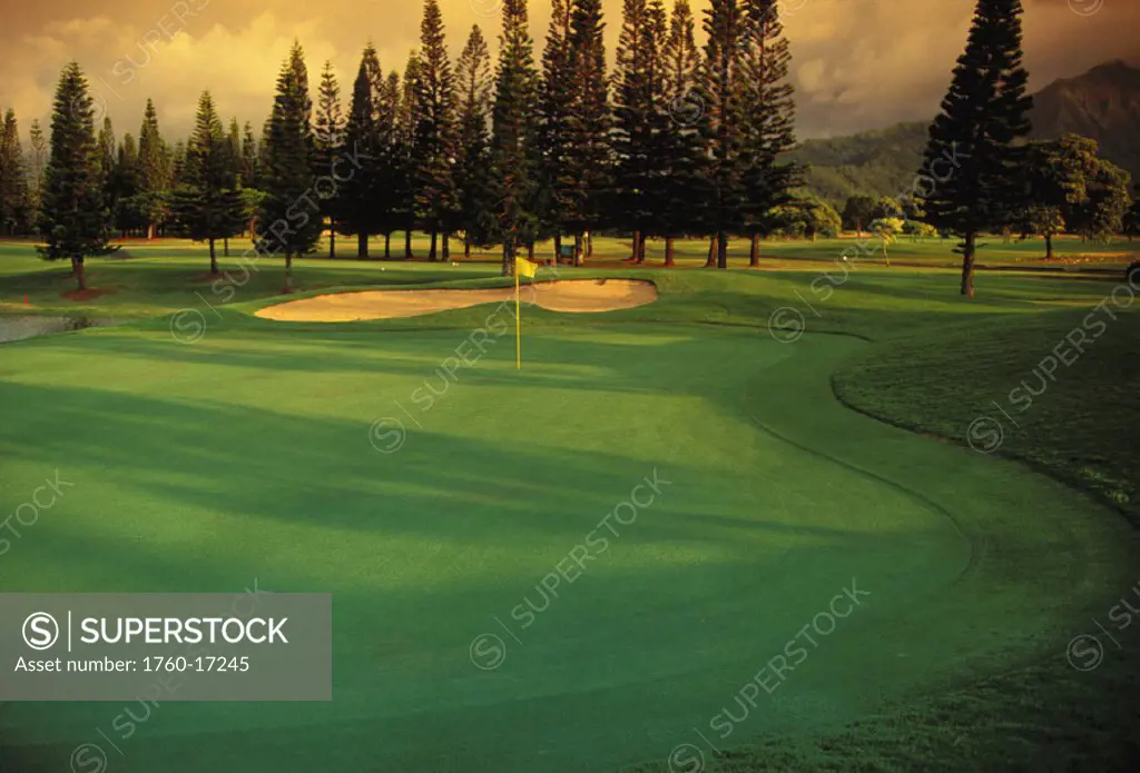 Hawaii, Kauai, Princeville Resort, Lake Golf Course