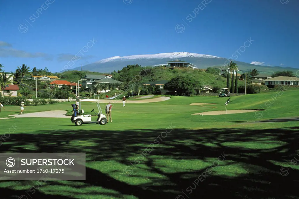 Hawaii, Big Island, Kohala Coast, Waikoloa Village Golf Club