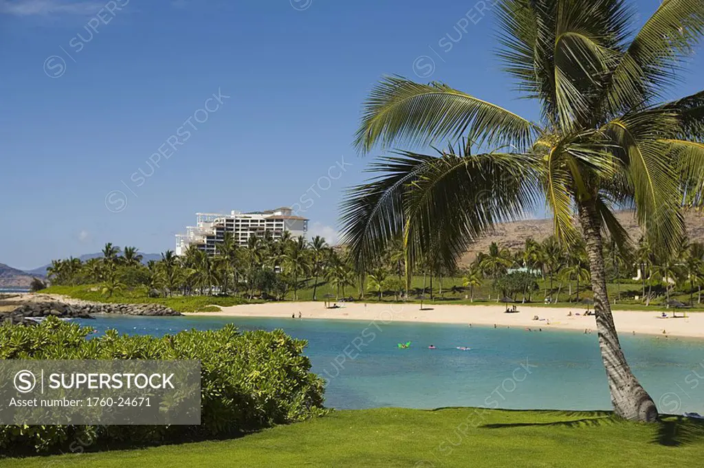 Hawaii, Oahu, Ko Olina, Ihilani Hotel, tropical lagoon
