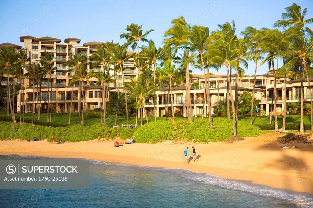 Hawaii, Maui, Kapalua Beach resort.
