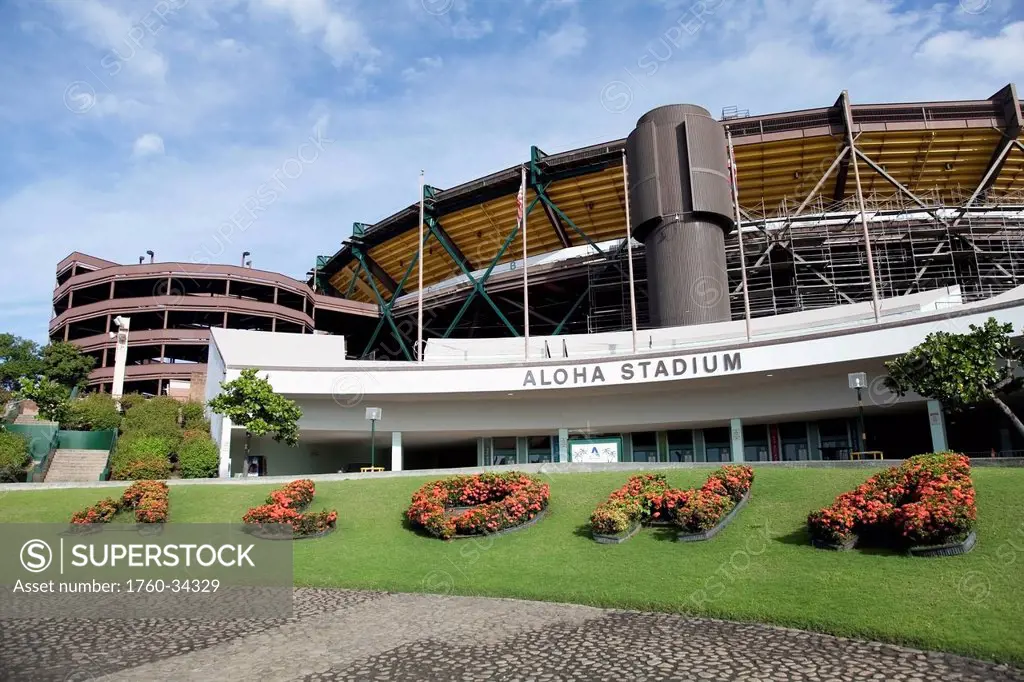 Aloha stadium; Honolulu, Oahu, Hawaii, United States of America