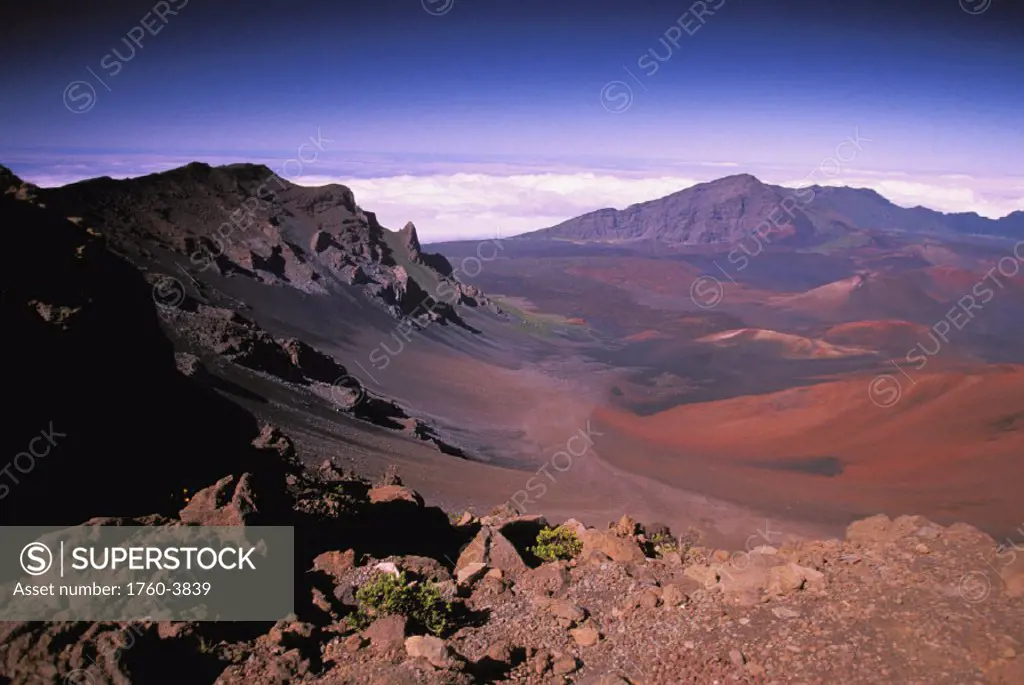 Hawaii, Maui, Haleakala Crater, Haleakala National Park