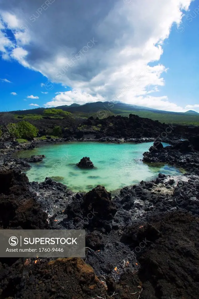 Hawaii, Maui, Makena, Ahihi Kinau Natural Reserve.