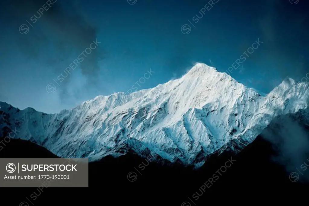 Himalayan mountain in Nepal