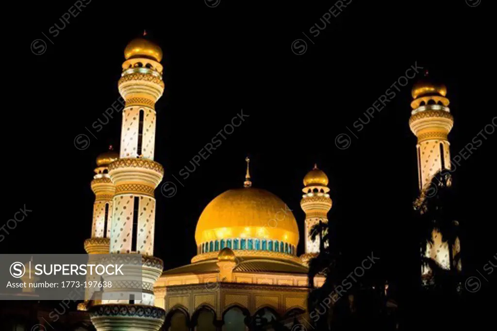 Jame' asr hassanal bolkiah mosque, Bandar Seri Bagawan, Brunei