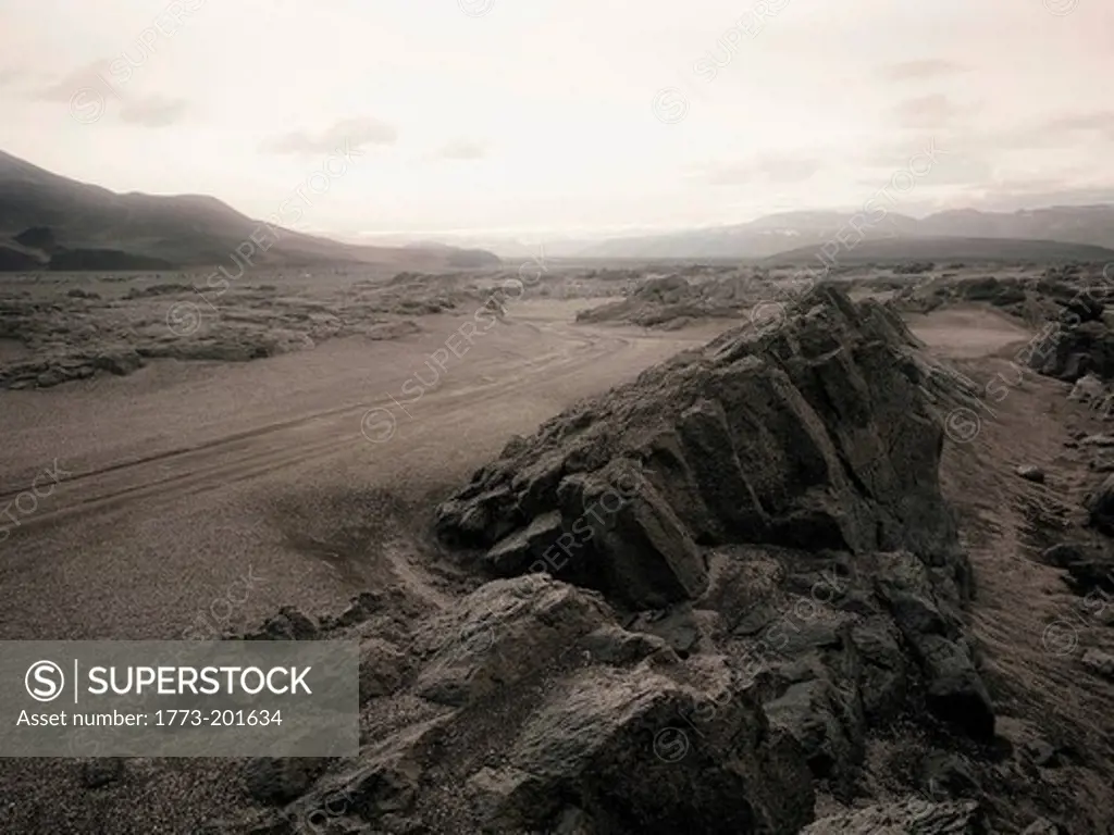 Empty rocky landscape