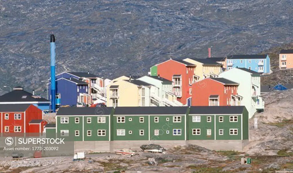 Fishing village, Disko Bay, Greenland