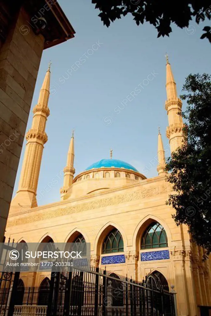 Mohammad Al-Amin Mosque in Martyrs' Square in downtown Beirut, Lebanon
