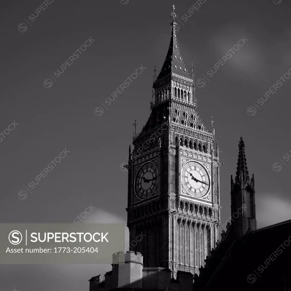 Big Ben, Houses of Parliament, Westminster, London, UK