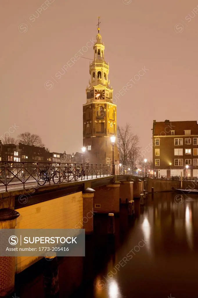 Montelbaanstoren, Amsterdam, Netherlands