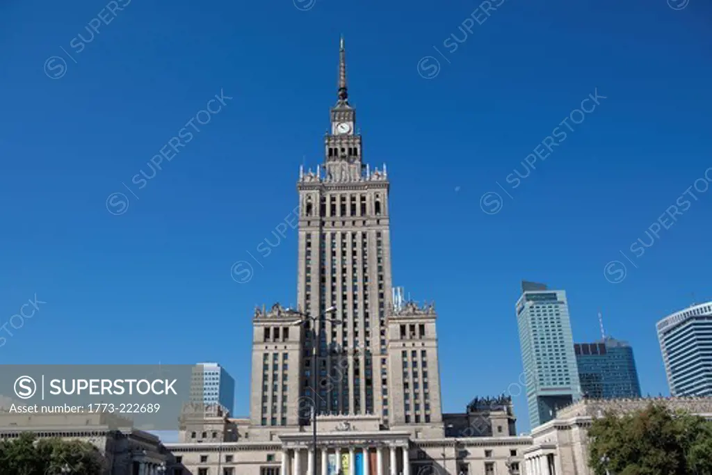 The Palace of Culture and Science, Warsaw, Poland