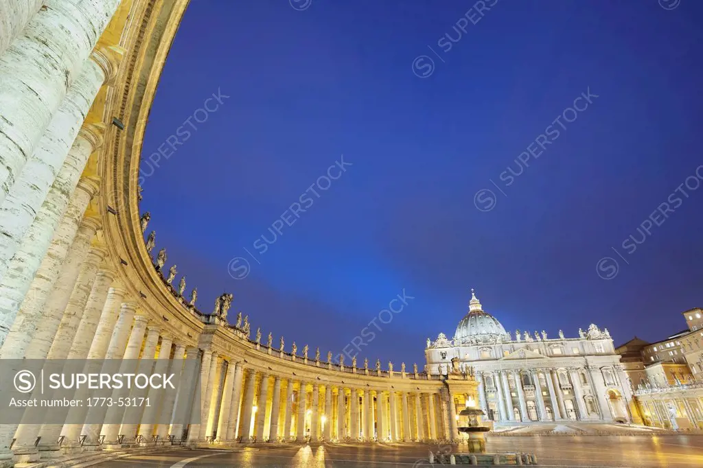 Saint Peters Basilica Basilica Papale di San Pietro in Vaticano in Italian, Rome, Vatican, Italy