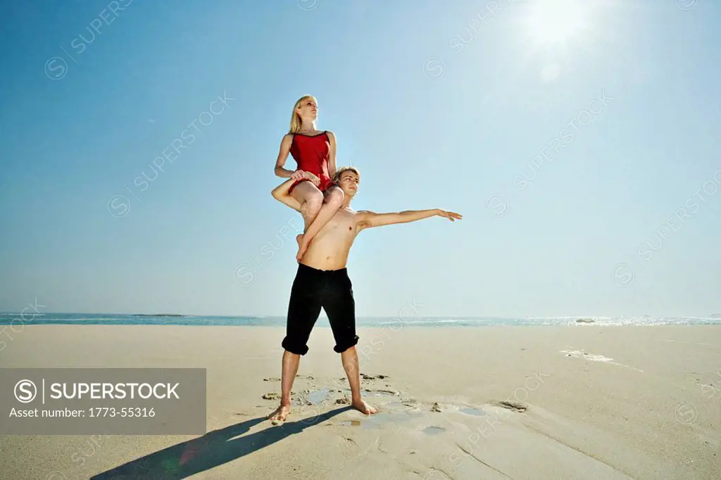 Couple on a Beach
