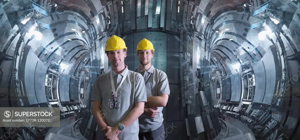 Scientists Working In A Fusion Reactor