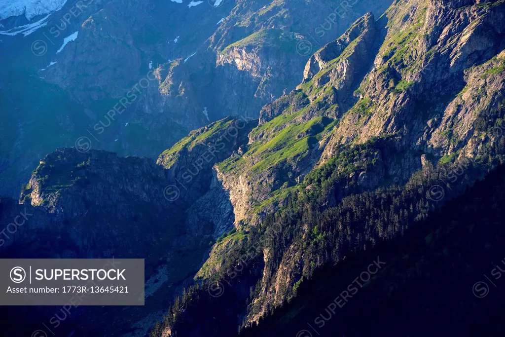 Mountains, Caucasus, Svaneti, Georgia