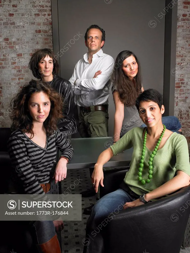 Portrait of business team