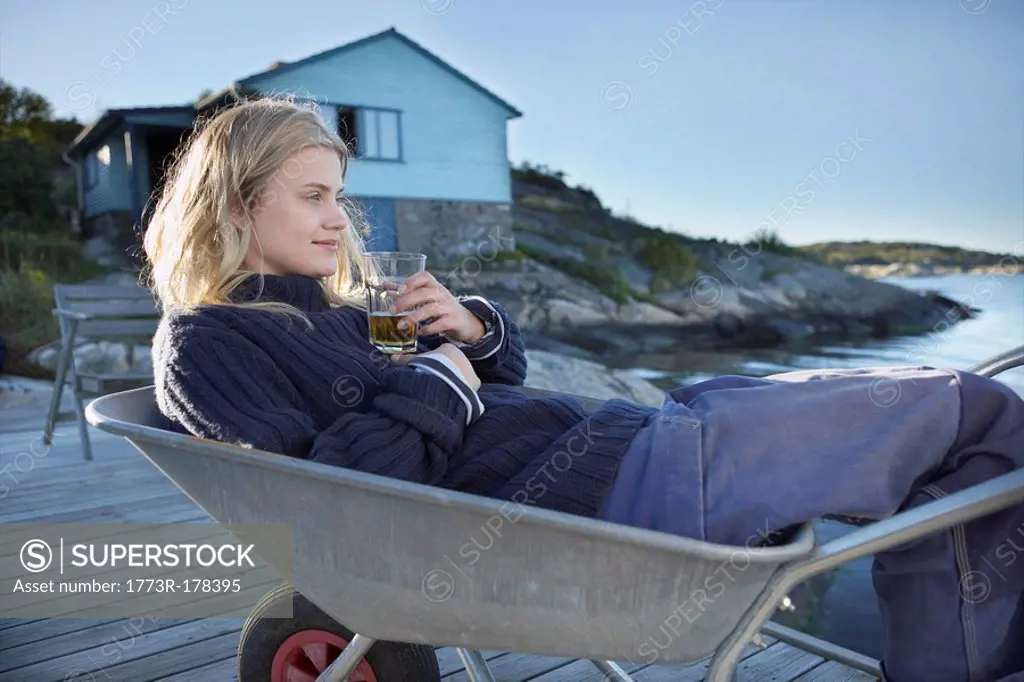 Young Woman relaxing