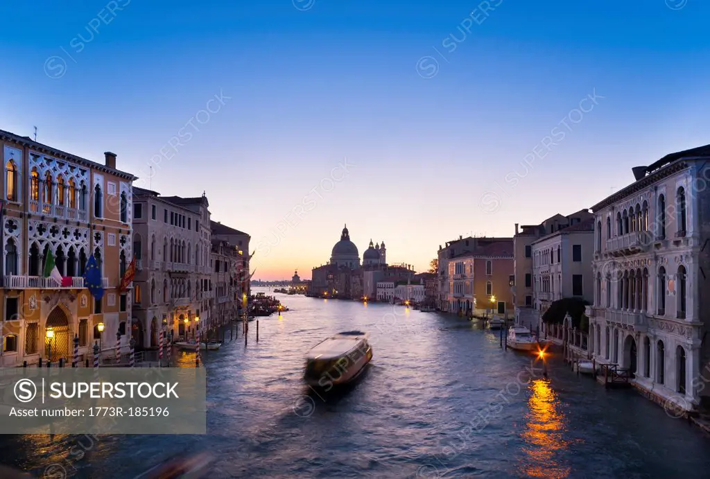 Boat on Venice canal