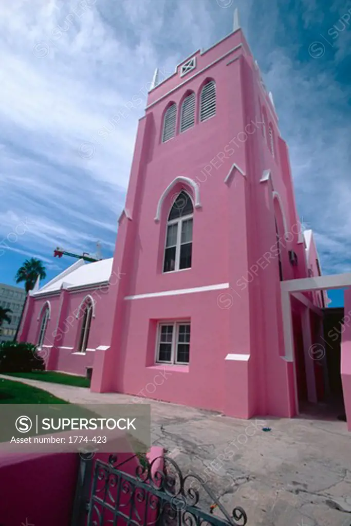 Pink Church, St Peters Church, Hamilton, Bermuda