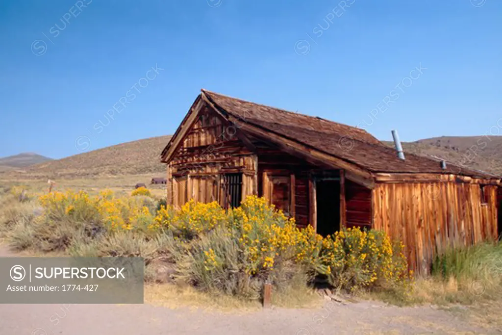 Bodie Town Jail, Bodie State Historic Park, California, USA
