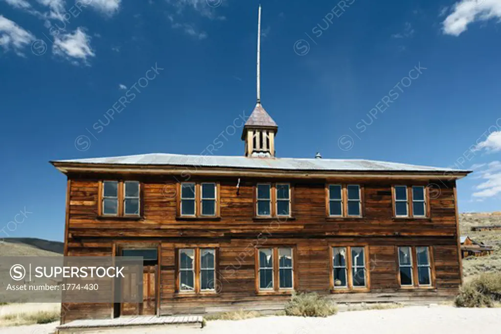 School House of Bodie, Bodie State Historic Park, California, USA