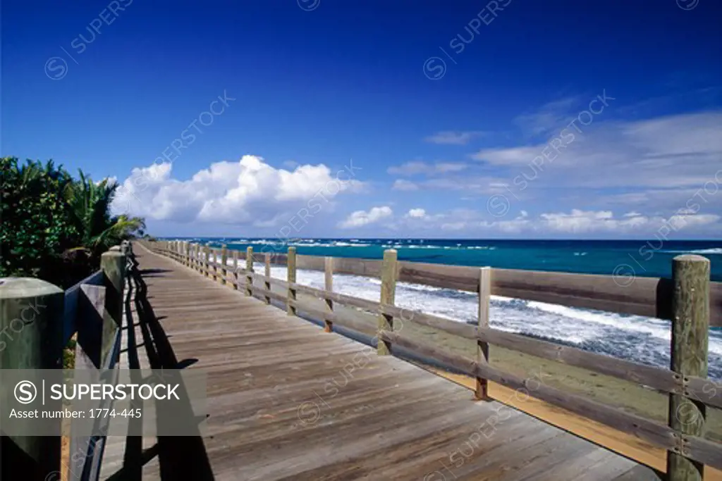 Boardwalk View, Pinones Beach, Puerto Rico