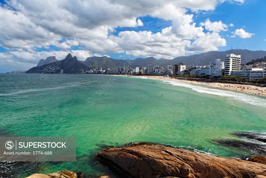 Brazil, Rio de Janeiro, Ipanema Beach