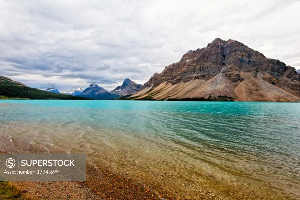 Canada, Alberta, Rocky Mountains, Bow Lake