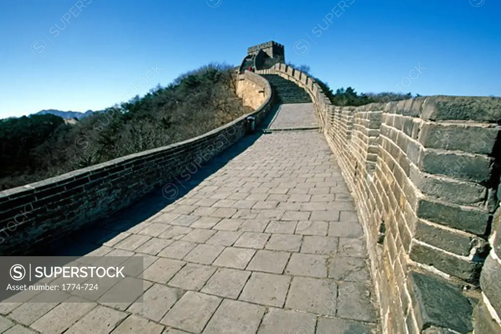 China, Badaling, Section of Great Wall of China