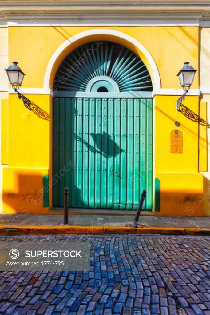 Puerto rico, Door of San Juan Museum