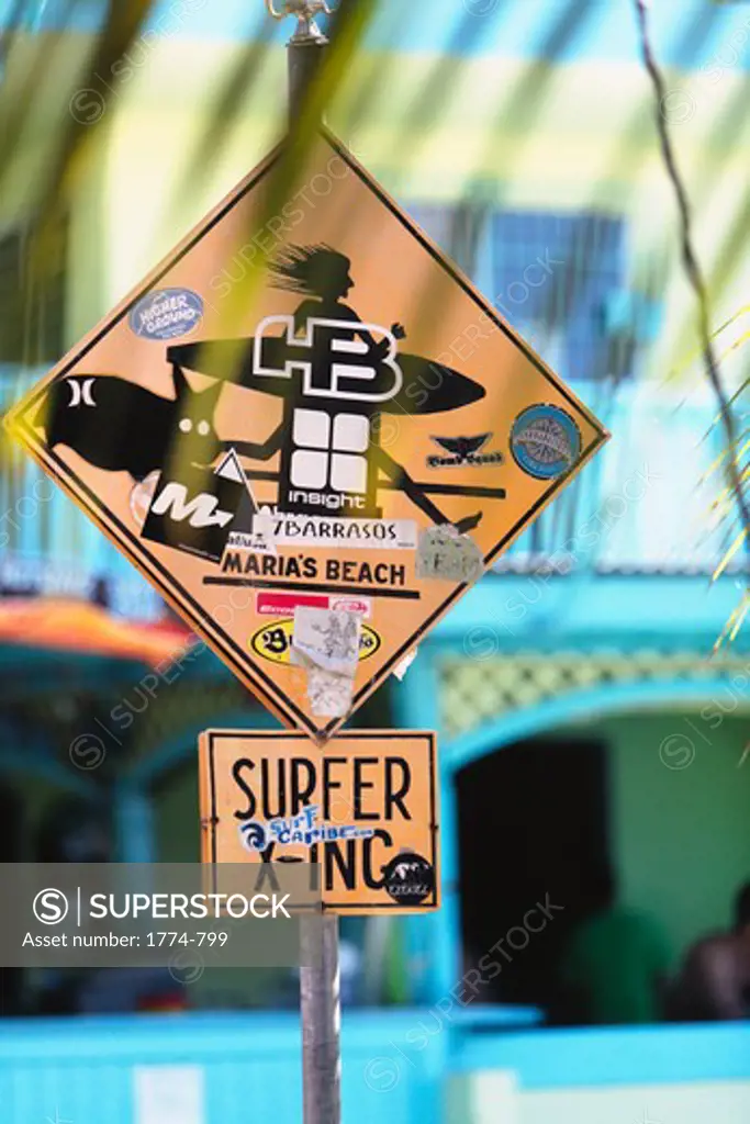 Puerto Rico, Fun Sign in Rincon