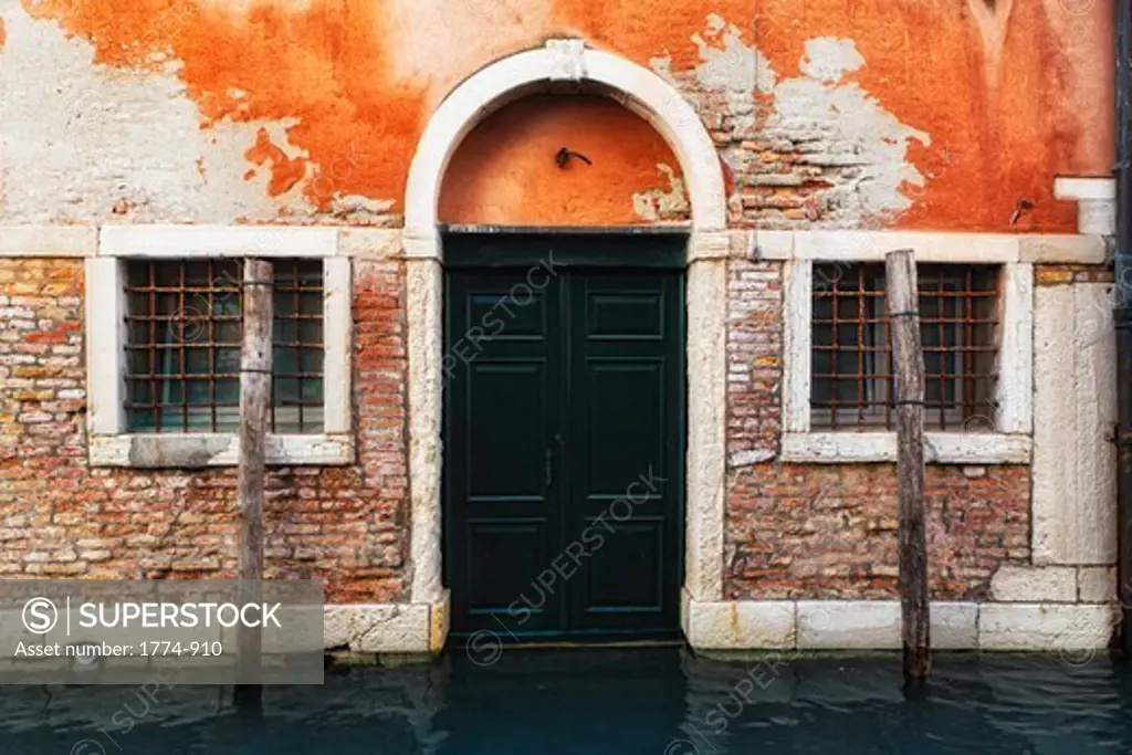 Sinking House on Calle Fondamenta Magio, Venice, Veneto, Italy