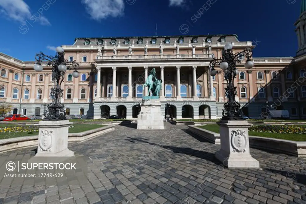 Hungary, Budapest, Csikos Court of Buda Castle