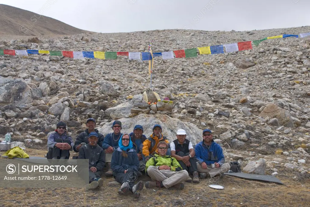 The IMG 2006 Gurla Mandhata Expedition Team, China