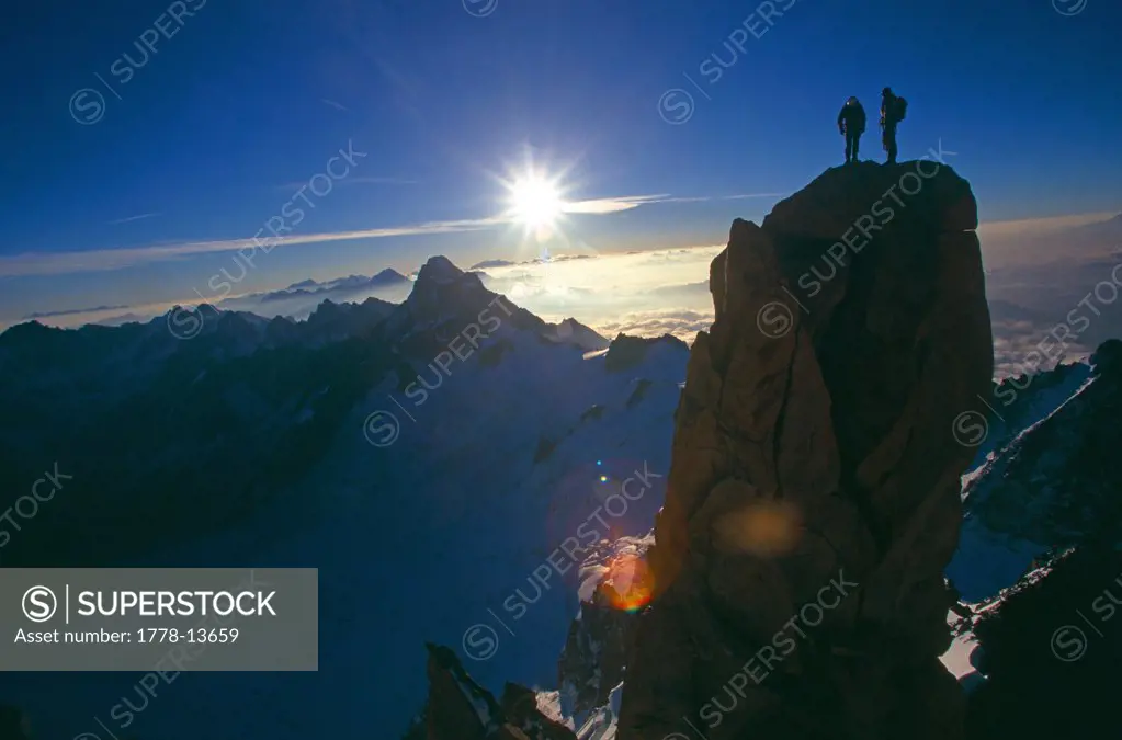 Aiguilles du Diable, Mont Blanc du Tacul, Mont Blanc massif