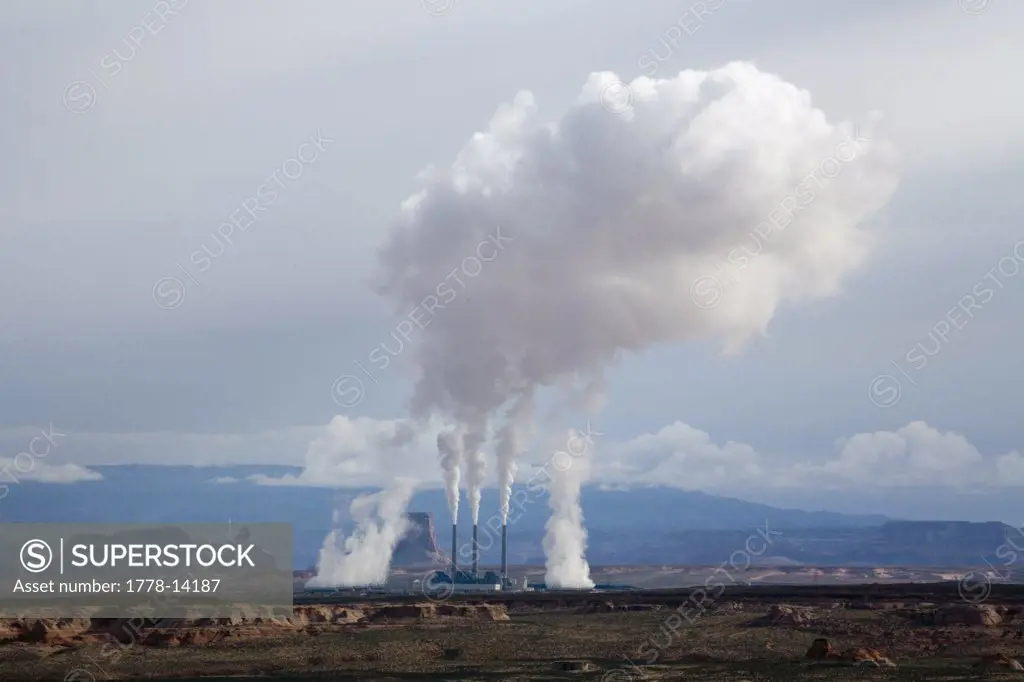 Navajo Power Plant at Page, AZ